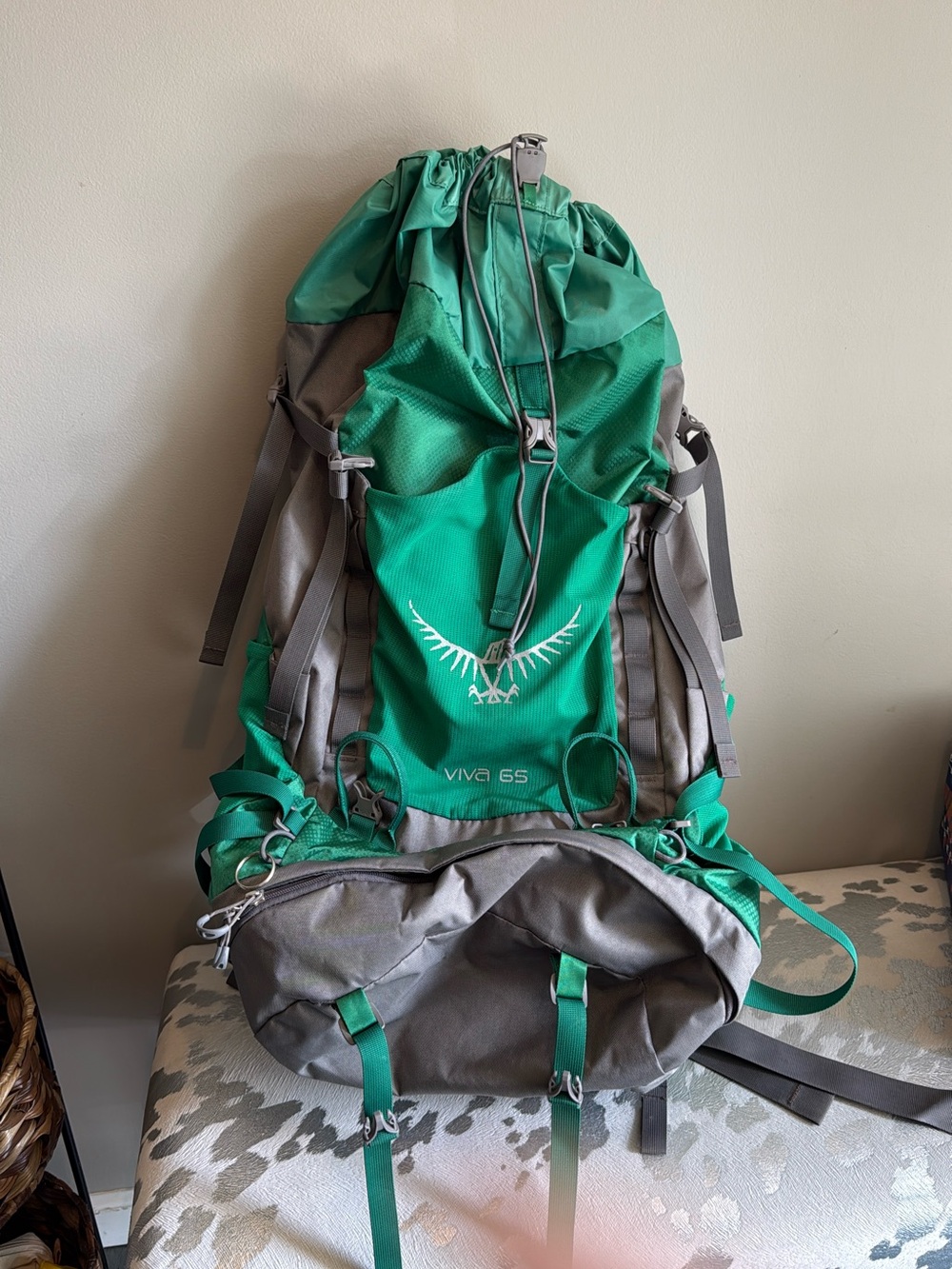 Osprey Viva 65 Women's Green Hiking Backpack